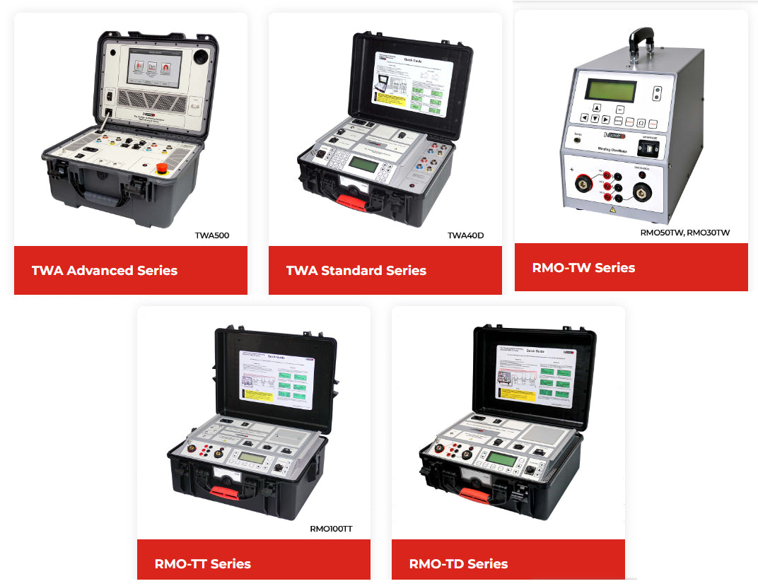 Winding Resistance Meters & Tap Charger Analyzers