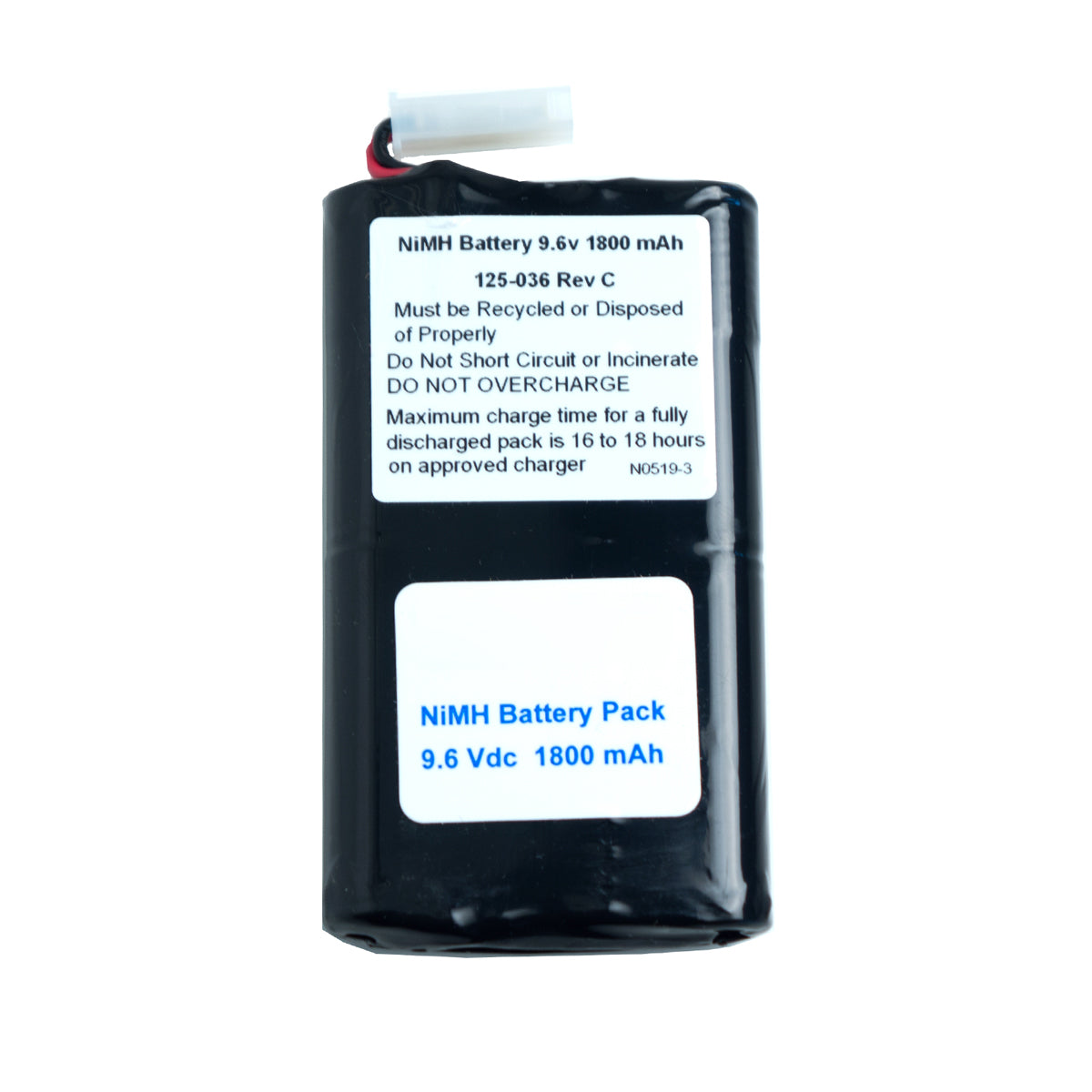 CELLTRON Ultra 9.6V NiMH Rechargeable Battery (C090)